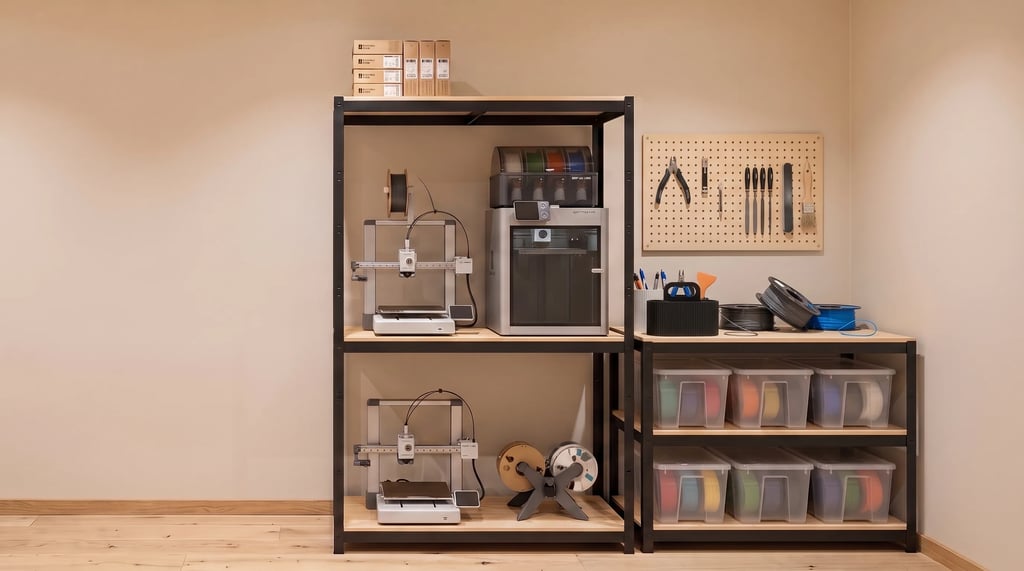 3D-printede produkter og en 3D-printer hos Formheim